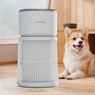 Smart Pet Air Purifier Air Cleaning CADR 400m3/h for Home Allergies Pets